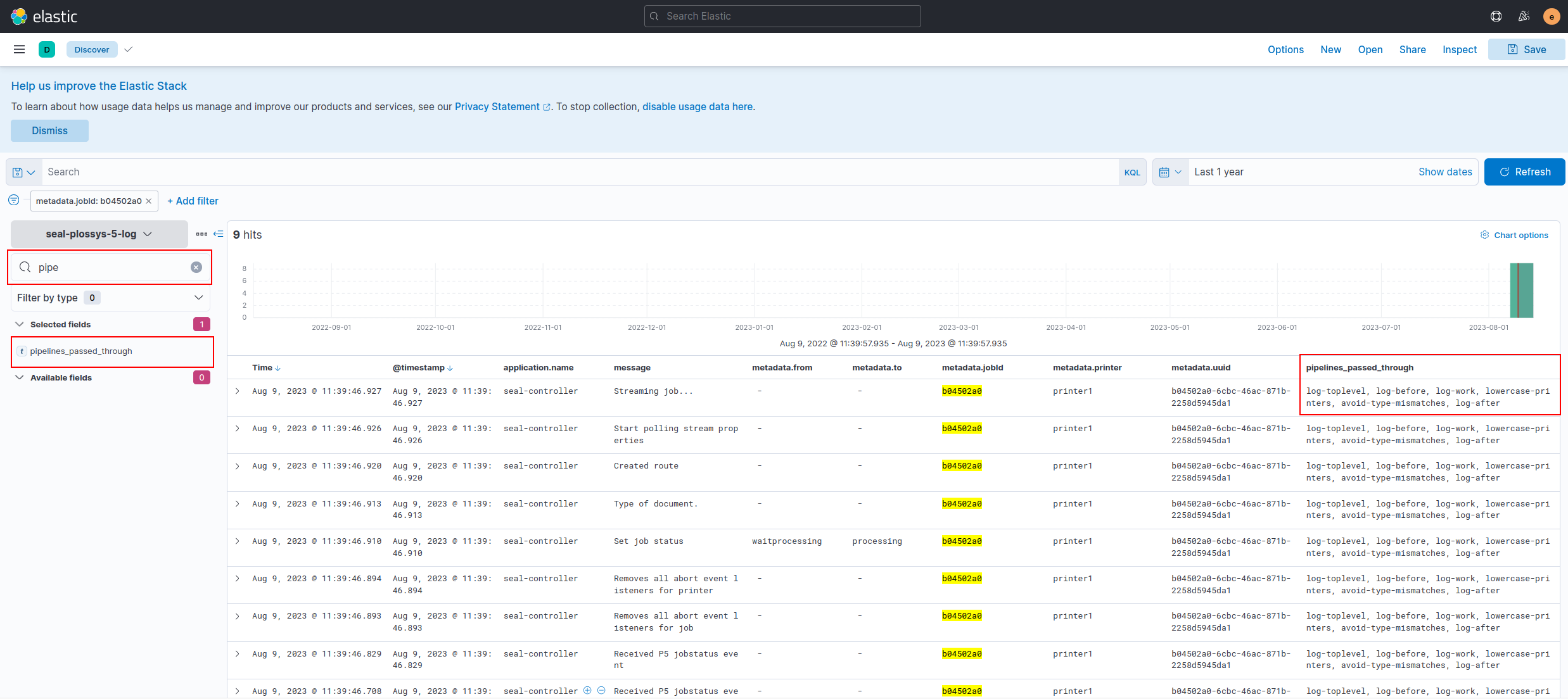 Log Pipelines